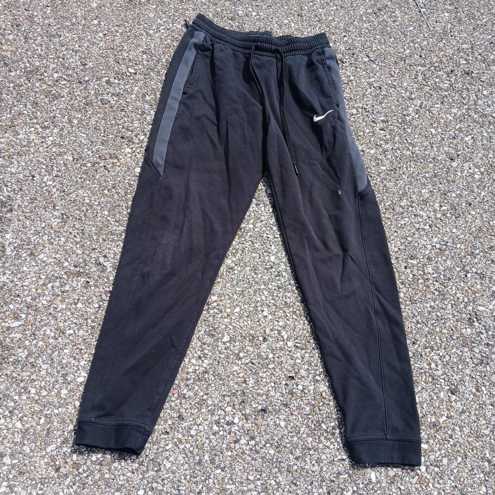 Nike Therma-Fit Pants Mens Medium Black Fleece Joggers Athletic FD1133-010